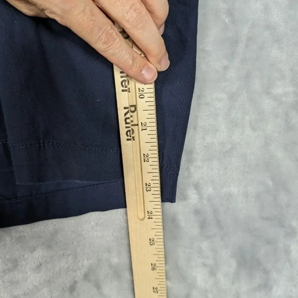 Cremieux Shorts Mens 50 Hampton Golf Navy Blue Chino Preppy Outdoors Beachy